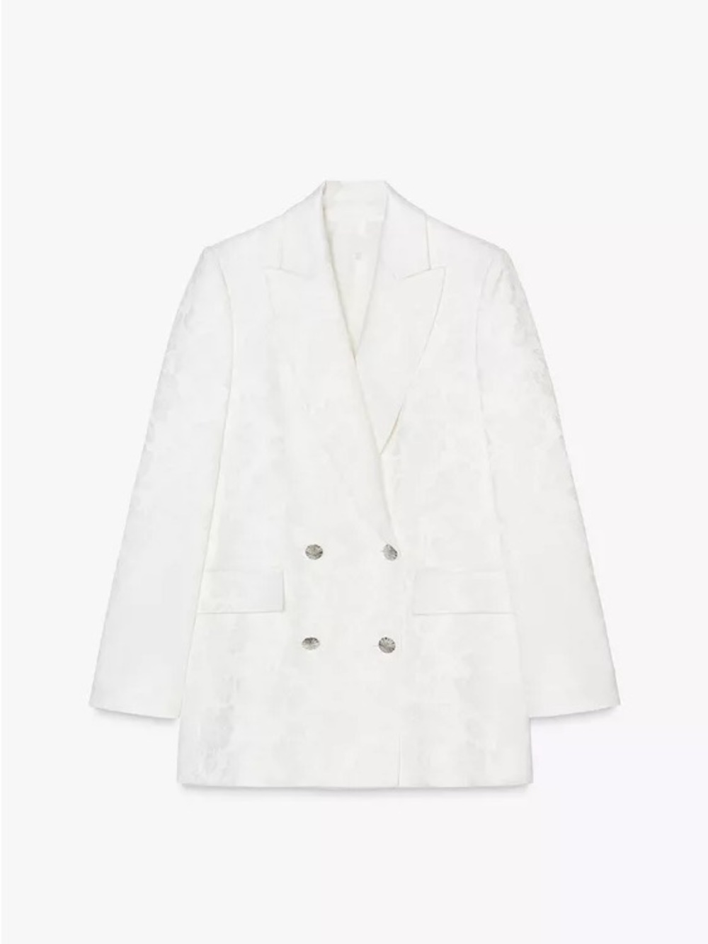 Zara Double-Breasted White Women's Blazer Jacket new